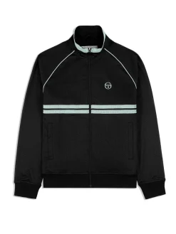 Sergio Tacchini Spazio Dallas Track Jacket- Black Beauty