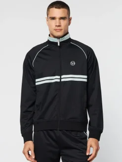 Sergio Tacchini Spazio Dallas Track Jacket- Black Beauty