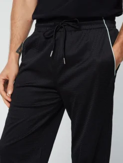 Sergio Tacchini Spazio Dallas Track Pant- Black Beauty Best