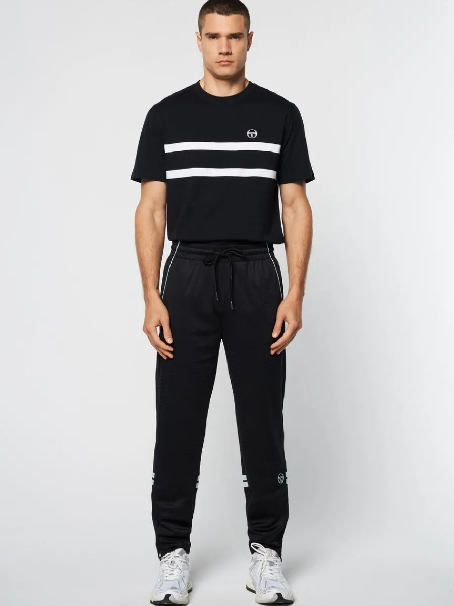 Sergio Tacchini Spazio Dallas Track Pant- Black Beauty Clearance
