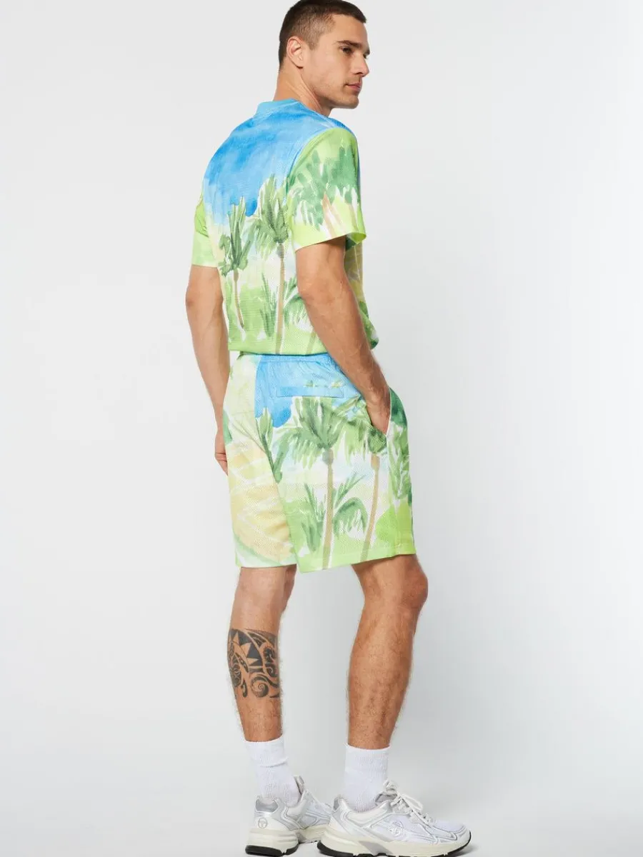 Sergio Tacchini Spazio Shorts- Multi Print Outlet