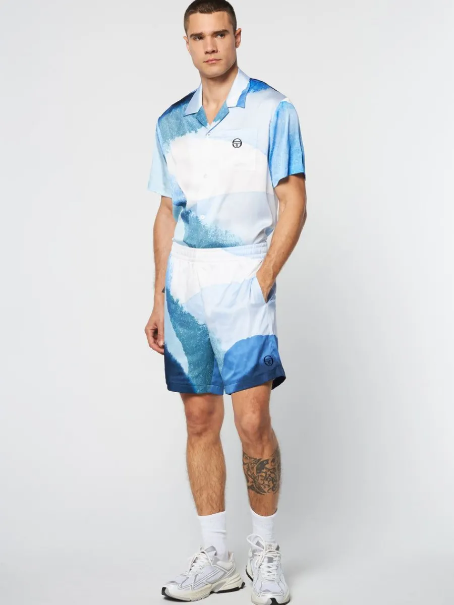 Sergio Tacchini Spiaggia Cabana Short- Maritime Blue/ Multi Outlet
