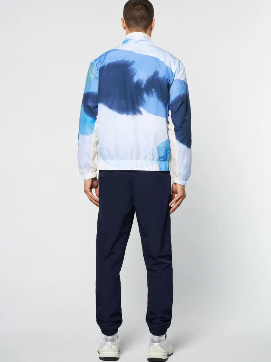 Sergio Tacchini Spiaggia Track Jacket- Maritime Blue/ Multi