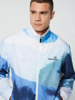 Sergio Tacchini Spiaggia Track Jacket- Maritime Blue/ Multi