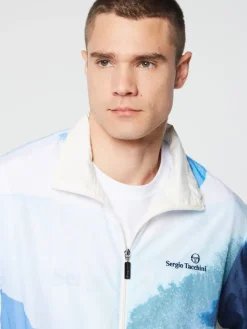Sergio Tacchini Spiaggia Track Jacket- Maritime Blue/ Multi