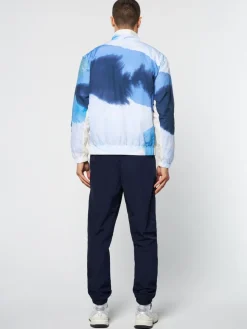 Sergio Tacchini Spiaggia Track Jacket- Maritime Blue/ Multi Hot
