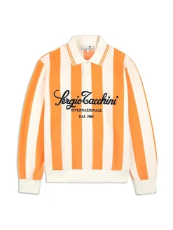 Sergio Tacchini Sponda Polo- Gardenia/ Tangerine Discount