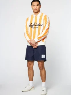 Sergio Tacchini Sponda Polo- Gardenia/ Tangerine Discount