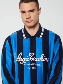 Sergio Tacchini Sponda Polo- Palace Blue/ Maritime Blue Outlet