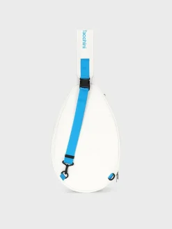 Sergio Tacchini St Racket Sling Bag- White Best