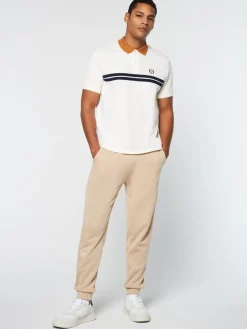 Sergio Tacchini Supermac Polo- Gardenia/ Meerkat Clearance