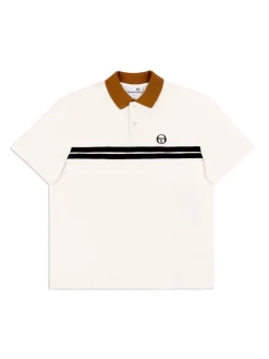 Sergio Tacchini Supermac Polo- Gardenia/ Meerkat Sale
