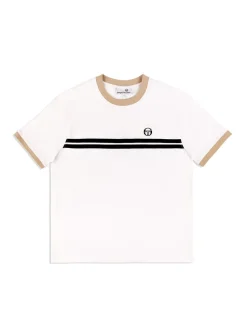 Sergio Tacchini Supermac T-Shirt- White/ Humus Outlet