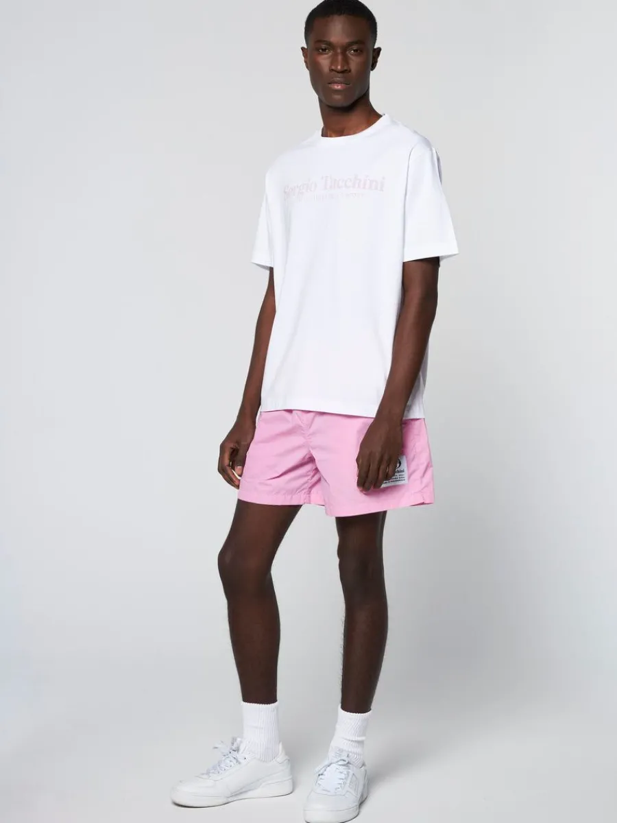 Sergio Tacchini Tabellone T-Shirt- White Hot