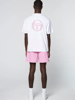 Sergio Tacchini Tabellone T-Shirt- White Hot