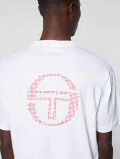 Sergio Tacchini Tabellone T-Shirt- White Hot