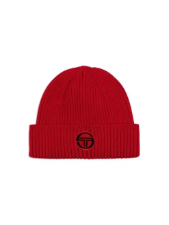 Sergio Tacchini Tacchini Beanie-Tango Red Online