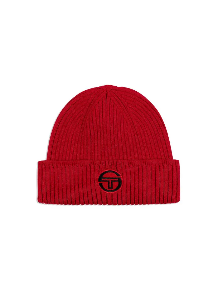 Sergio Tacchini Tacchini Beanie-Tango Red Outlet