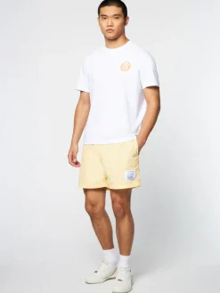 Sergio Tacchini Tenda T-Shirt- Brilliant White/ Tangerine New
