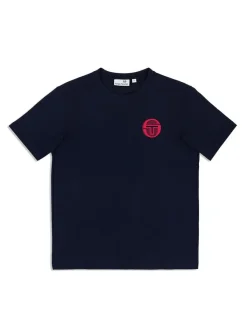 Sergio Tacchini Tenda T-Shirt- Maritime Blue Best