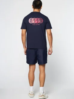 Sergio Tacchini Tenda T-Shirt- Maritime Blue Best