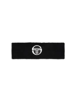 Sergio Tacchini Tennis Headband- Black Best
