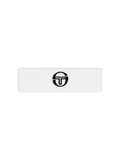 Sergio Tacchini Tennis Headband- White Best
