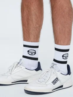 Sergio Tacchini Tennis Sock- White Outlet