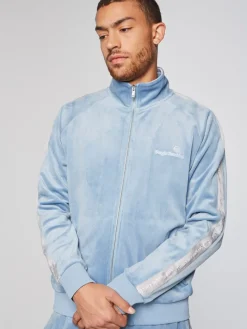Sergio Tacchini Tipo Velour Track Jacket- Mountain Spring New