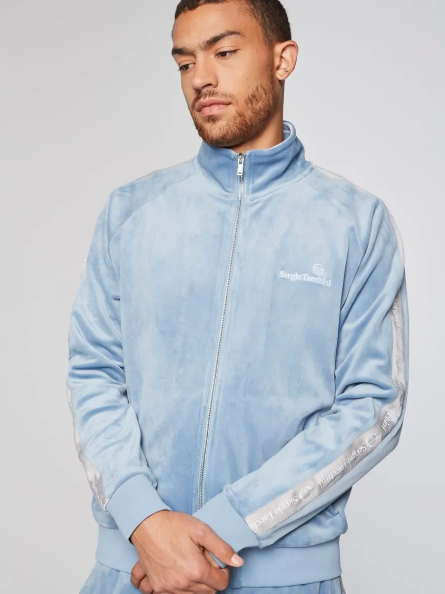 Sergio Tacchini Tipo Velour Track Jacket- Mountain Spring New