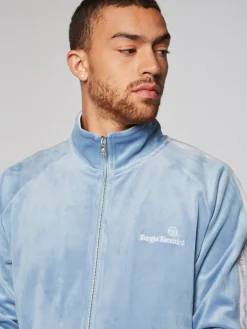 Sergio Tacchini Tipo Velour Track Jacket- Mountain Spring New