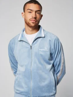 Sergio Tacchini Tipo Velour Track Jacket- Mountain Spring New