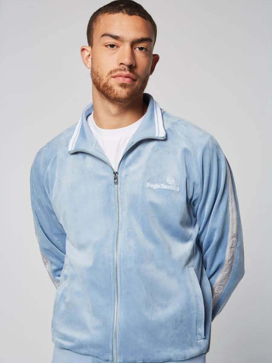 Sergio Tacchini Tipo Velour Track Jacket- Mountain Spring New