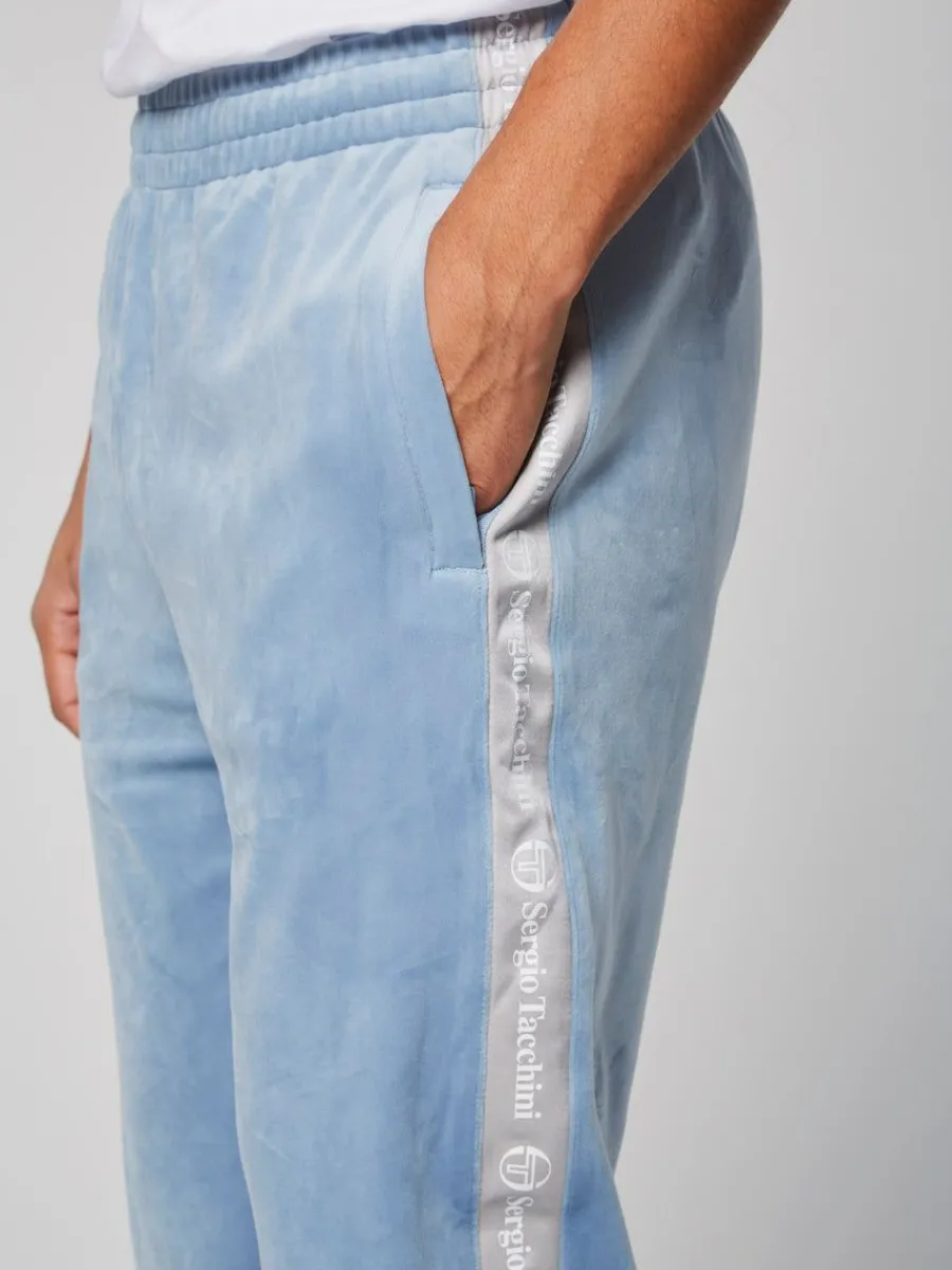 Sergio Tacchini Tipo Velour Track Pant- Mountain Spring
