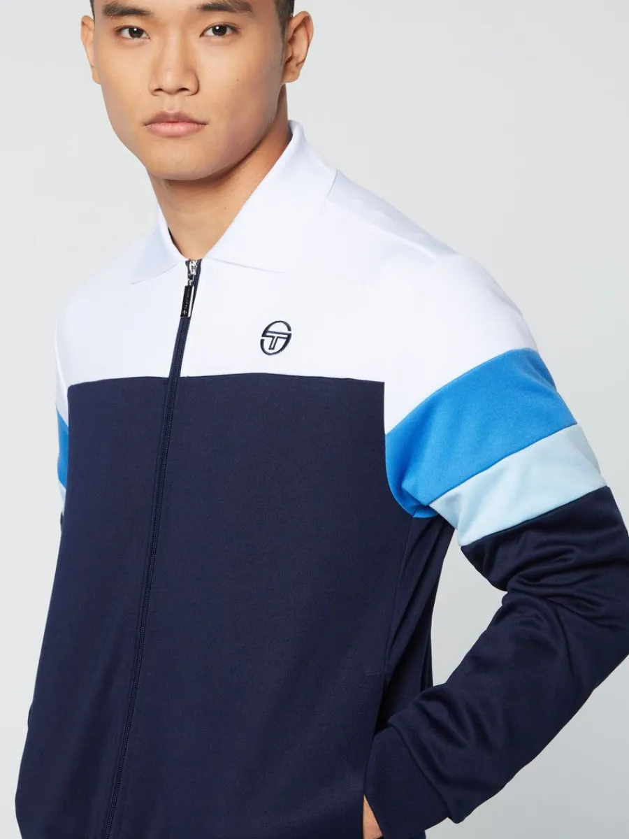 Sergio Tacchini Tomme Track Jacket Archivio- Maritime Blue