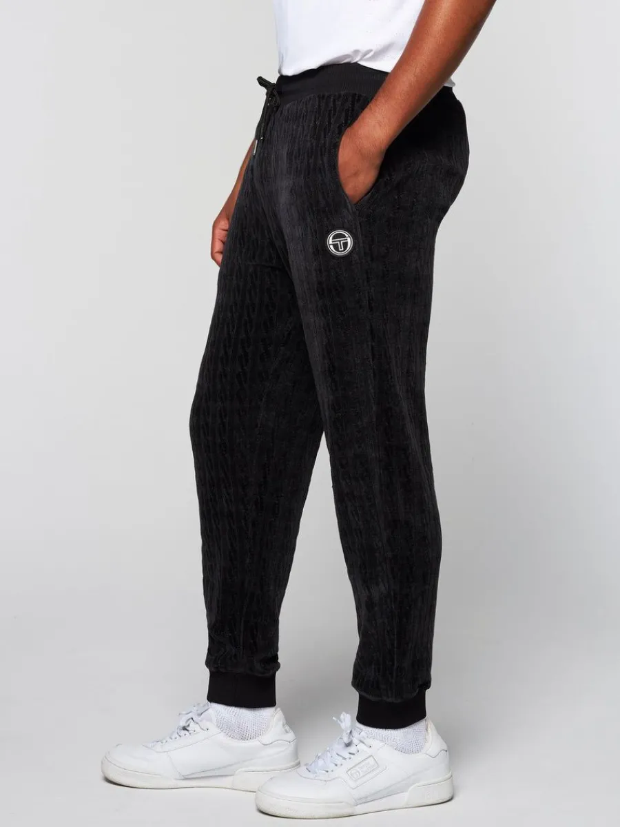 Sergio Tacchini Trento Pant- Black Beauty Clearance
