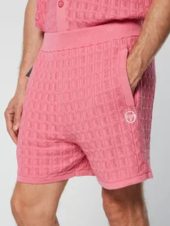 Sergio Tacchini Ulivo Crochet Short- Wild Rose Sale