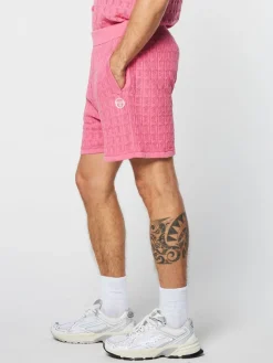 Sergio Tacchini Ulivo Crochet Short- Wild Rose Clearance