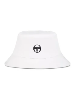 Sergio Tacchini Vacanza Bucket Hat- Brilliant White