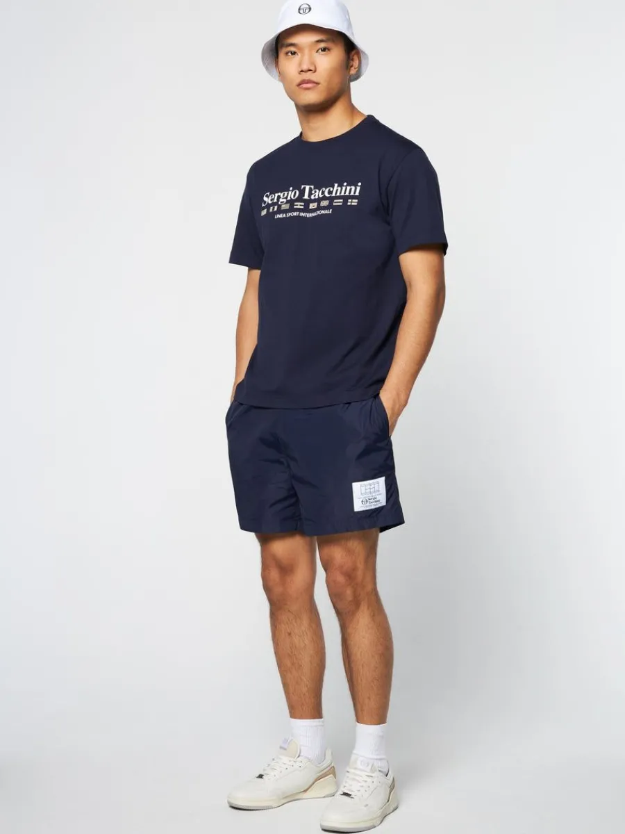 Sergio Tacchini Vacanza Bucket Hat- Brilliant White