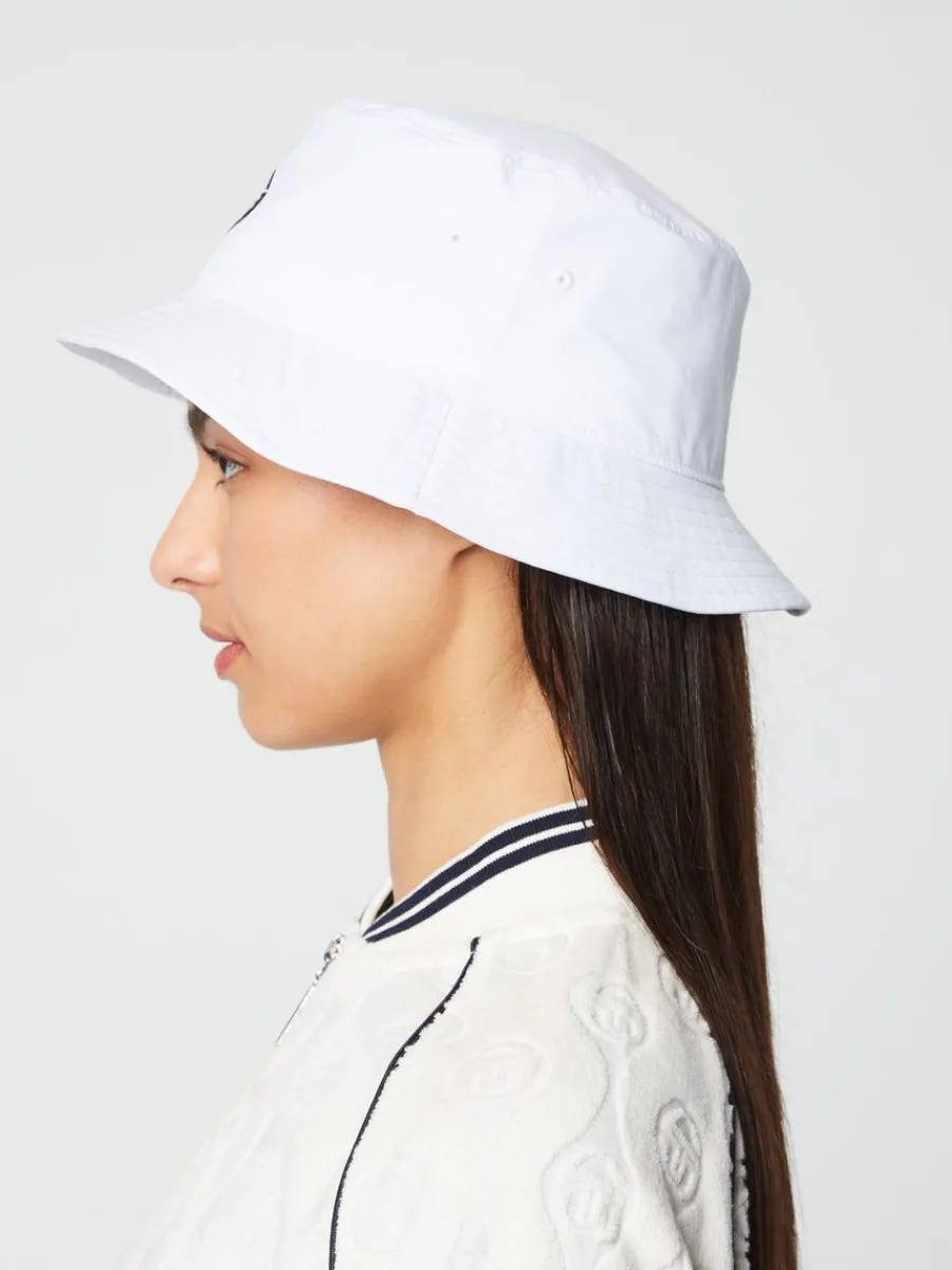 Sergio Tacchini Vacanza Bucket Hat- Brilliant White