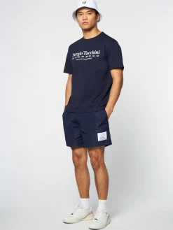 Sergio Tacchini Vacanza Bucket Hat- Brilliant White Clearance