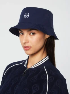 Sergio Tacchini Vacanza Bucket Hat- Maritime Blue