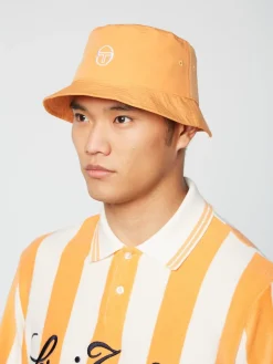 Sergio Tacchini Vacanza Bucket Hat- Tangerine