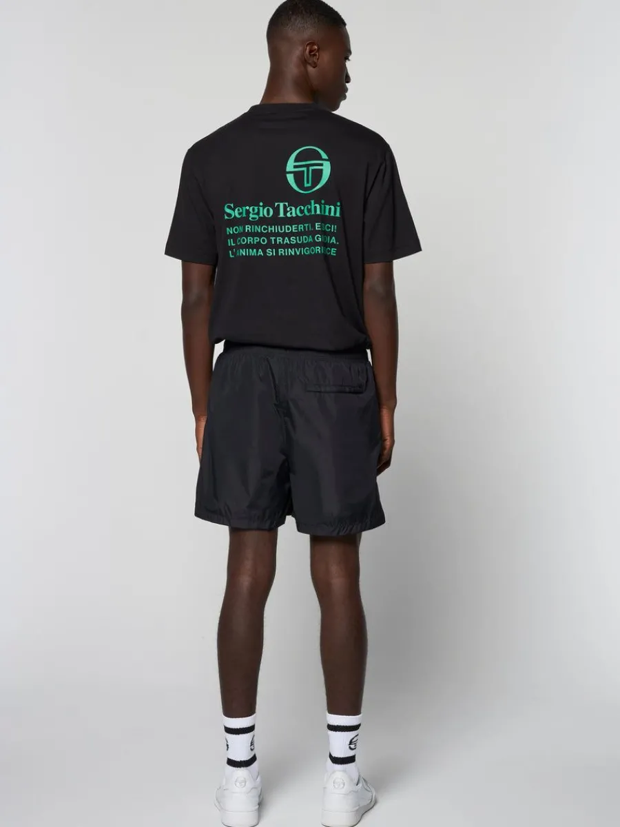 Sergio Tacchini Varenna Short- Black Clearance