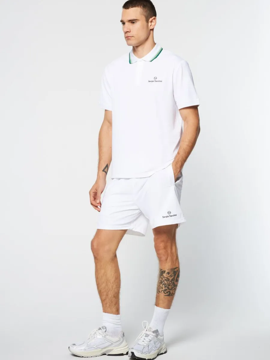 Sergio Tacchini Veloce Polo- Brilliant White