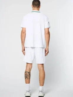 Sergio Tacchini Veloce Polo- Brilliant White Clearance