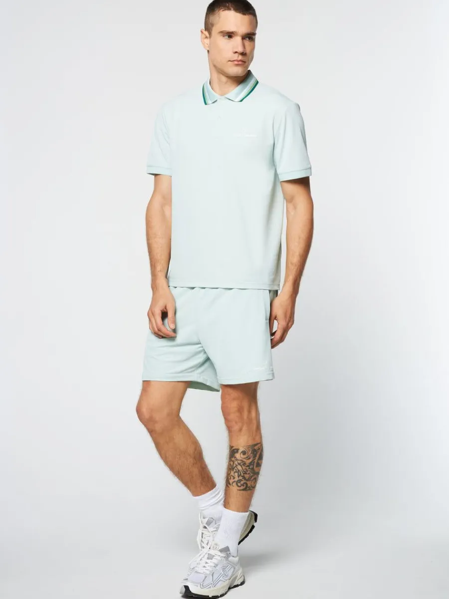 Sergio Tacchini Veloce Polo- Surf Spray Discount