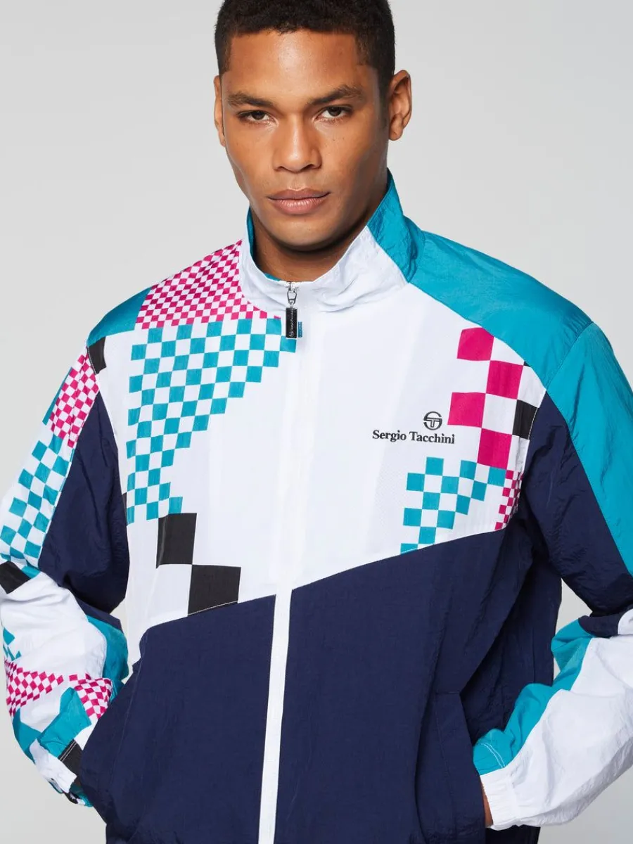 Sergio Tacchini Vento Track Jacket- Multi Outlet
