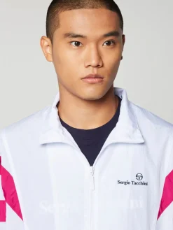 Sergio Tacchini Verona Track Jacket- White/ Multi Best